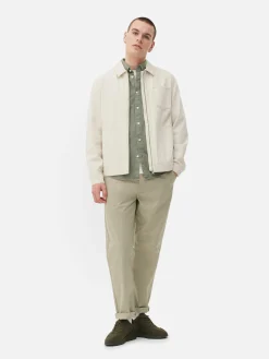 Pantalon|Primark Pantalon Chino Coupe Droite Grège