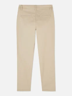 Pantalon|Primark Pantalon Chino Coupe Regular Grège