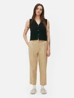 Pantalons Et Leggings|Primark Pantalon Chino Fuselé Grège