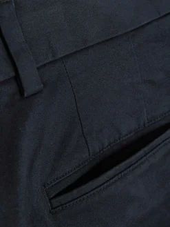 Pantalon|Primark Pantalon Chino Stretch Coupe Slim Bleu marine