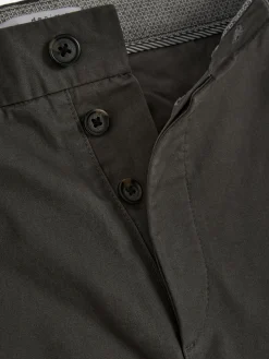 Pantalon|Primark Pantalon Chino Stretch Coupe Droite Anthracite