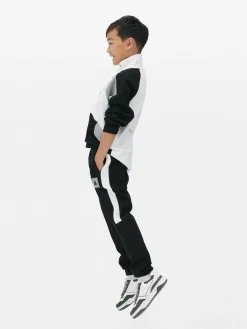 Bas De Jogging|Primark Pantalon De Jogging Color Block PlayStation Noir