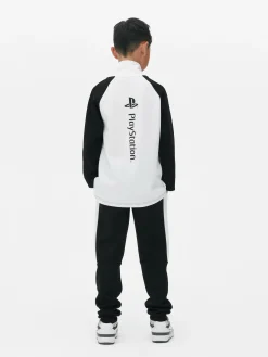 Bas De Jogging|Primark Pantalon De Jogging Color Block PlayStation Noir