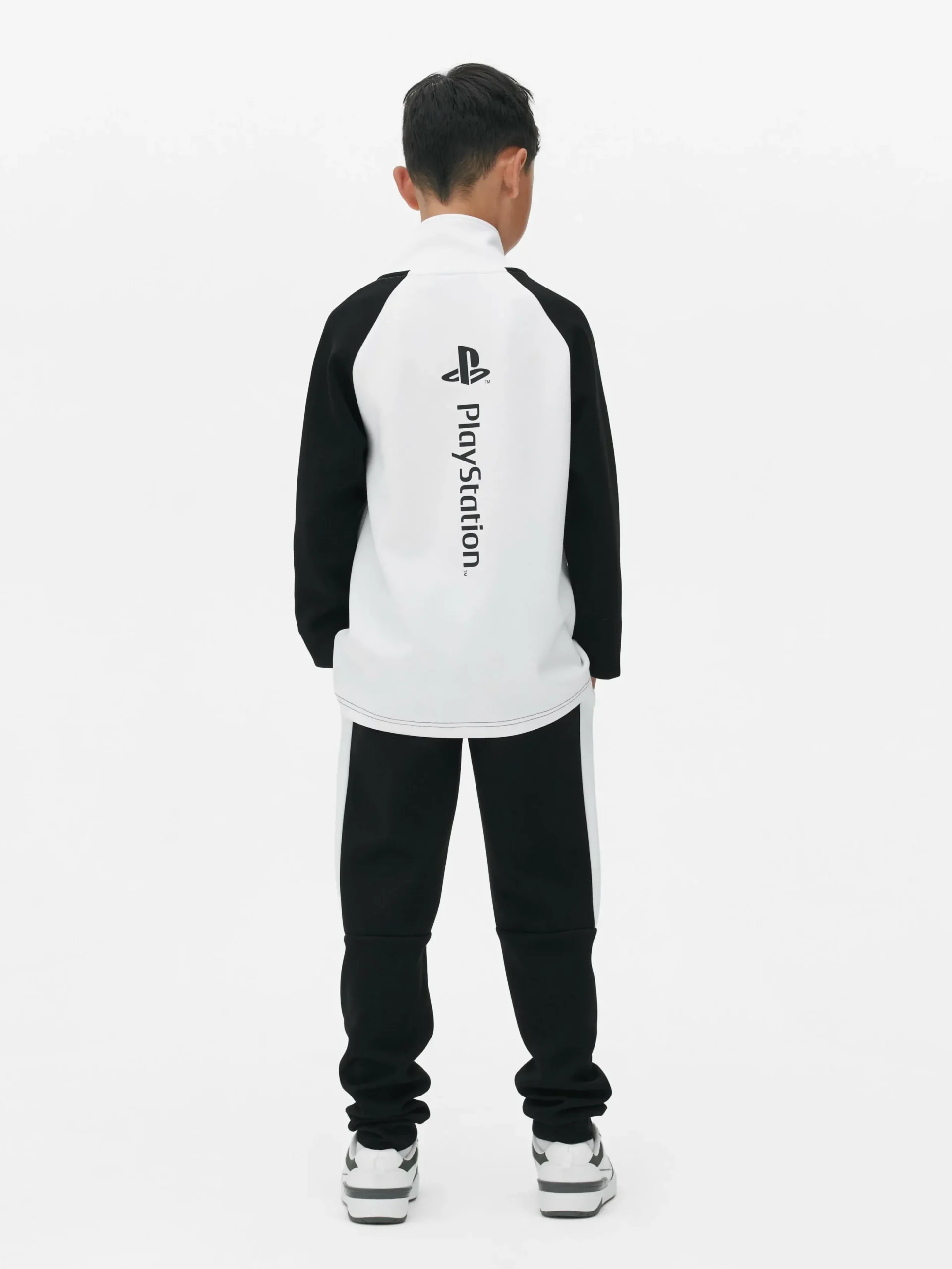 Bas De Jogging|Primark Pantalon De Jogging Color Block PlayStation Noir