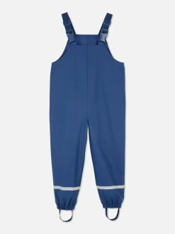 Manteaux Et Vestes|Pantalon|Primark Pantalon De Pluie Avec Sangles à Boucle Bleu marine