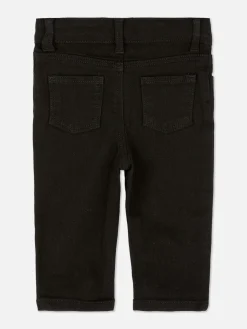 Pantalons Et Leggings|Primark Pantalon En Denim Stretch Noir