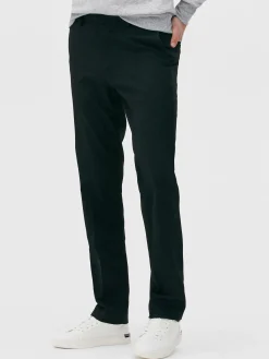 Pantalon|Primark Pantalon En Sergé Coupe Droite Noir