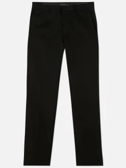 Pantalon|Primark Pantalon En Sergé Coupe Droite Noir