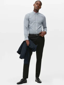 Pantalon|Primark Pantalon Habillé En Sergé Noir