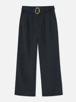 Pantalons Et Leggings|Primark Pantalon Large à Boucle à Coordonner Noir