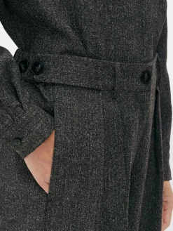 Pantalons Et Leggings|Primark Pantalon Large Moucheté à Coordonner The Edit Gris