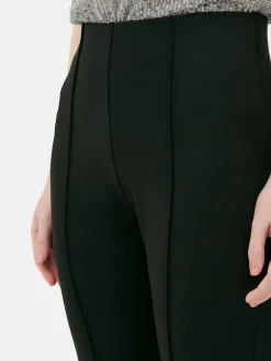 Pantalons Et Leggings|Primark Pantalon évasé En Point De Rome Noir