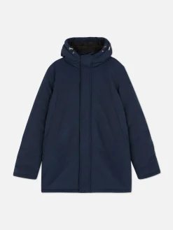 Manteaux Et Vestes|Primark Parka à Capuche Bleu marine