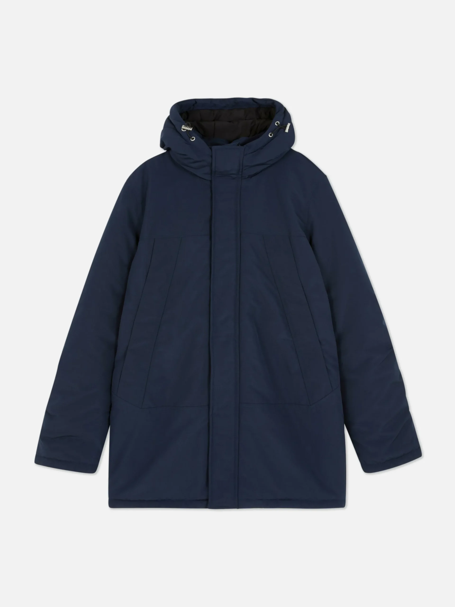 Manteaux Et Vestes|Primark Parka à Capuche Bleu marine
