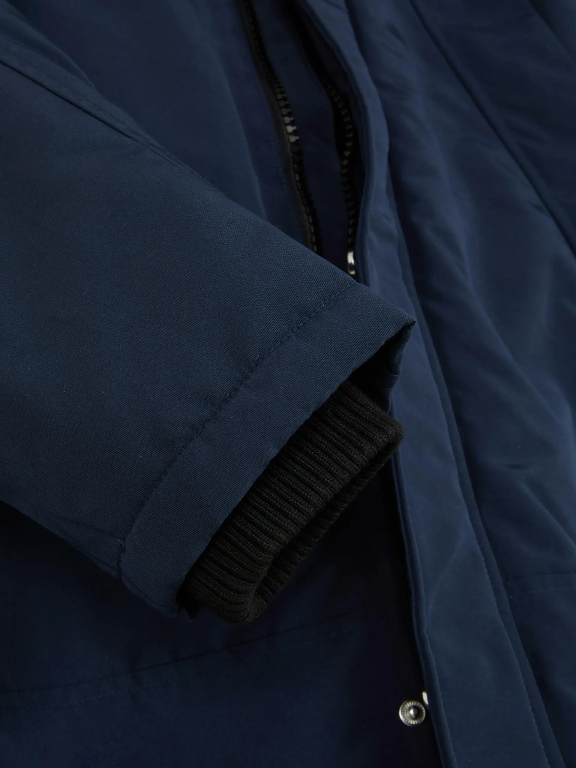 Manteaux Et Vestes|Primark Parka à Capuche Bleu marine