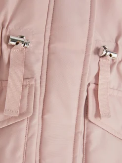 Manteaux Et Vestes|Primark Parka à Capuche En Fausse Fourrure Rose
