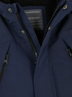 Manteaux Et Vestes|Primark Parka à Capuche Et Quatre Poches Bleu marine