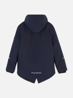 Manteaux Et Vestes|Primark Parka à Capuche Pour Ado Bleu marine