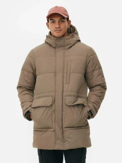 Manteaux Et Vestes|Primark Parka Matelassée à Capuche Taupe