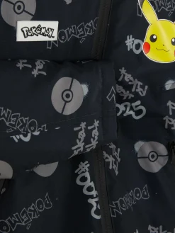 Manteaux Et Vestes|Primark Parka Pokémon Pikachu Noir