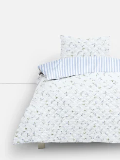 Housses De Couette Et Parures De Lit|Primark Parure De Lit Simple En Pinsonic à Petites Fleurs Bleu