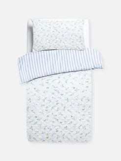 Housses De Couette Et Parures De Lit|Primark Parure De Lit Simple En Pinsonic à Petites Fleurs Bleu