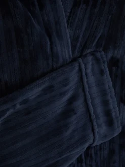 Pyjamas|Primark Peignoir à Rayures Effet Dévoré Bleu marine