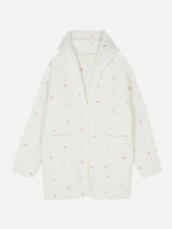 Peignoirs|Primark Peignoir De Pyjama Brodé De Roses Multicolore