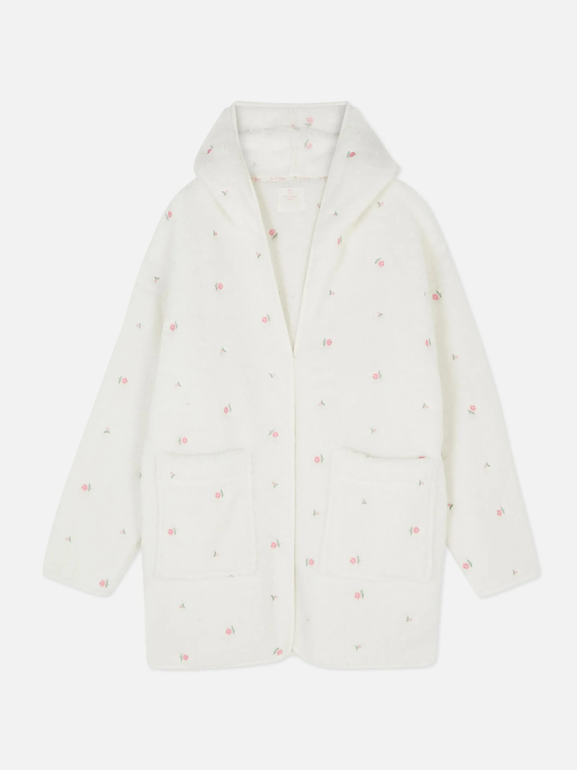 Peignoirs|Primark Peignoir De Pyjama Brodé De Roses Multicolore