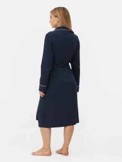 Peignoirs|Primark Peignoir De Pyjama De Maternité Bleu marine