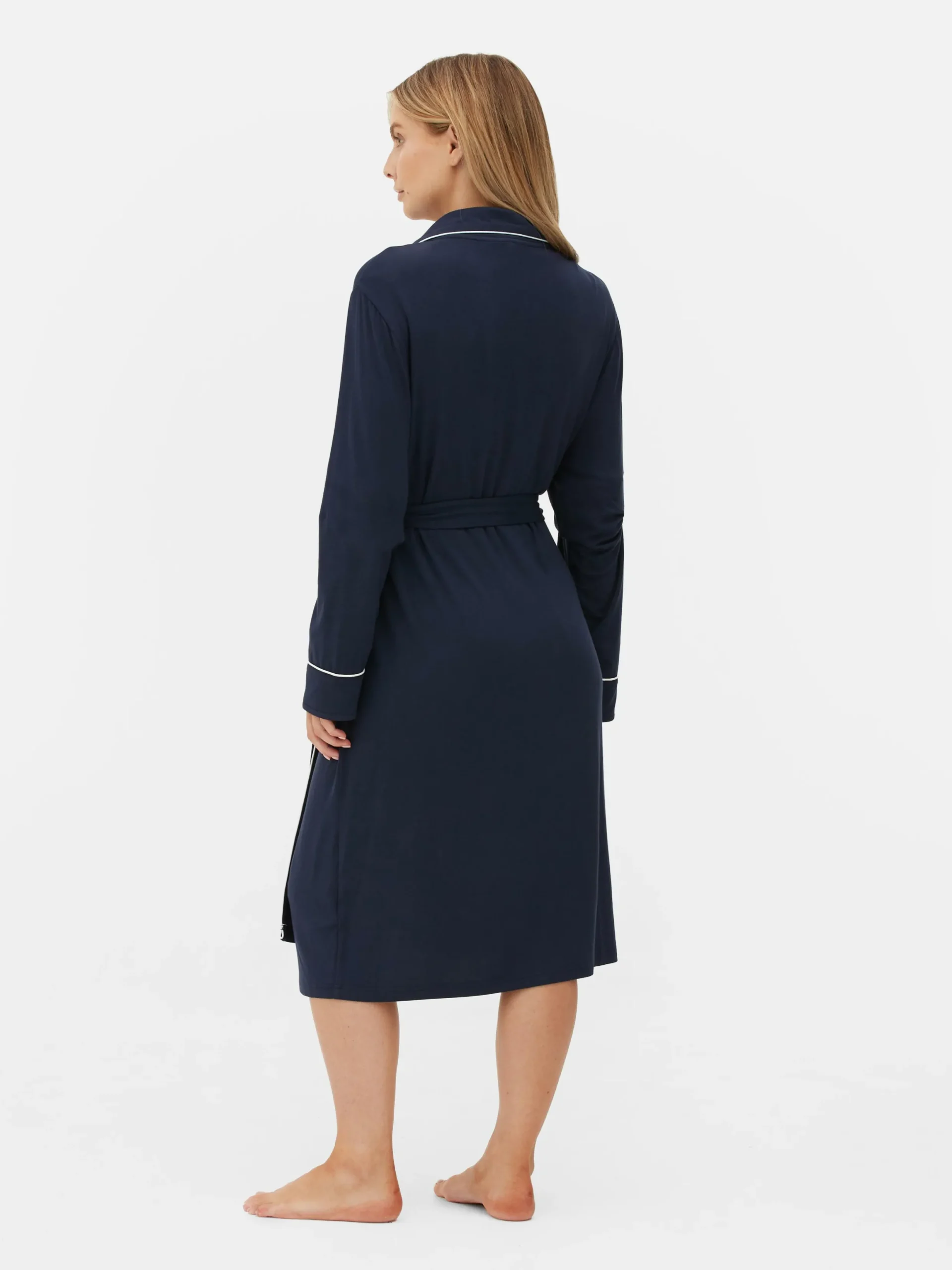 Peignoirs|Primark Peignoir De Pyjama De Maternité Bleu marine