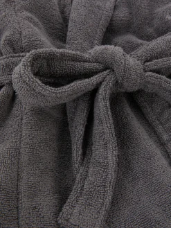Peignoirs|Primark Peignoir De Spa En Tissu-éponge Coton Anthracite