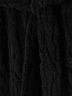 Pyjamas|Primark Peig En Molleton Texturé Noir