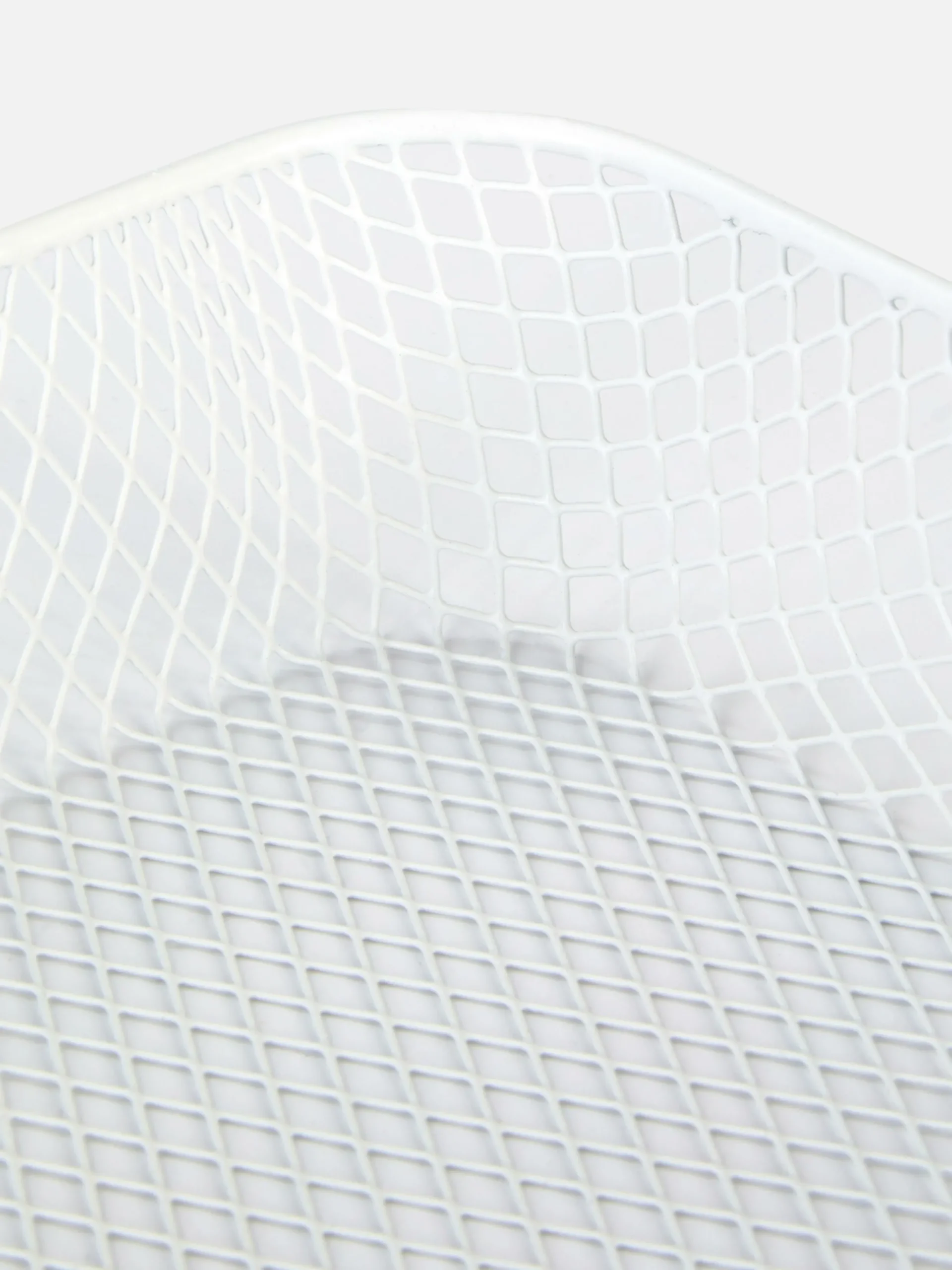 Boîtes Et Paniers|Primark Petit Panier En Fer Maillé Blanc