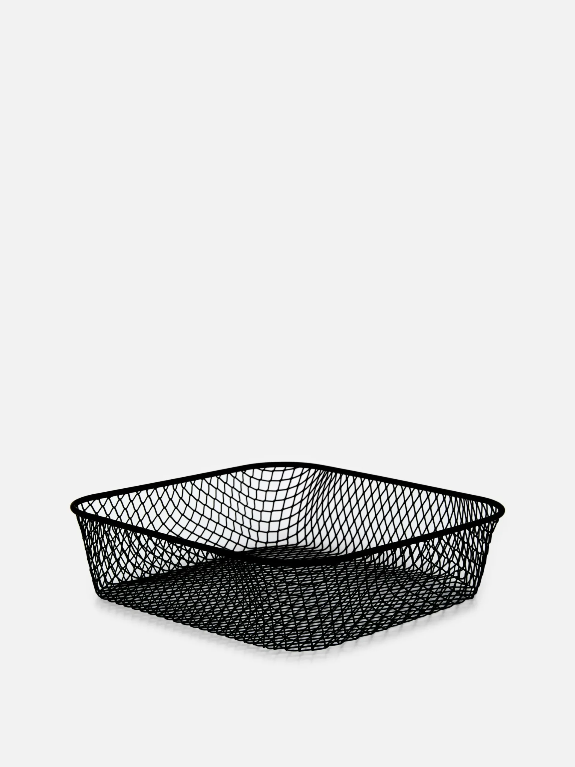 Boîtes Et Paniers|Primark Petit Panier En Fer Maillé Noir