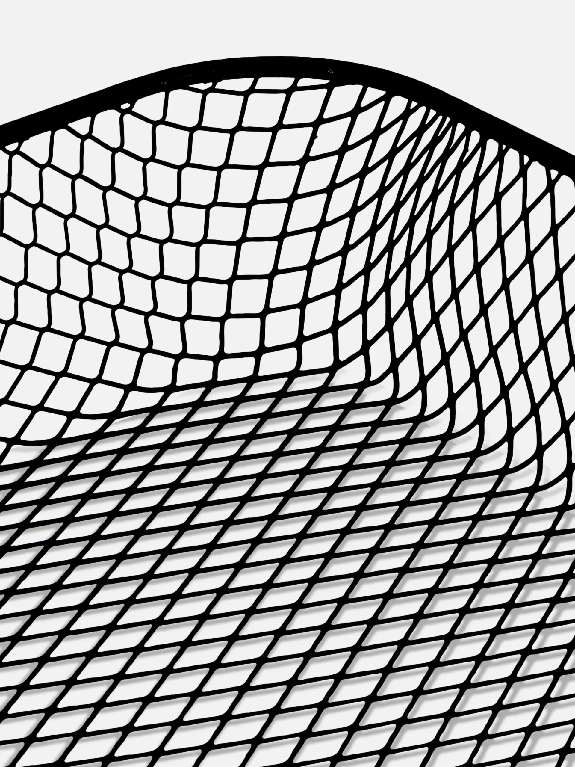 Boîtes Et Paniers|Primark Petit Panier En Fer Maillé Noir