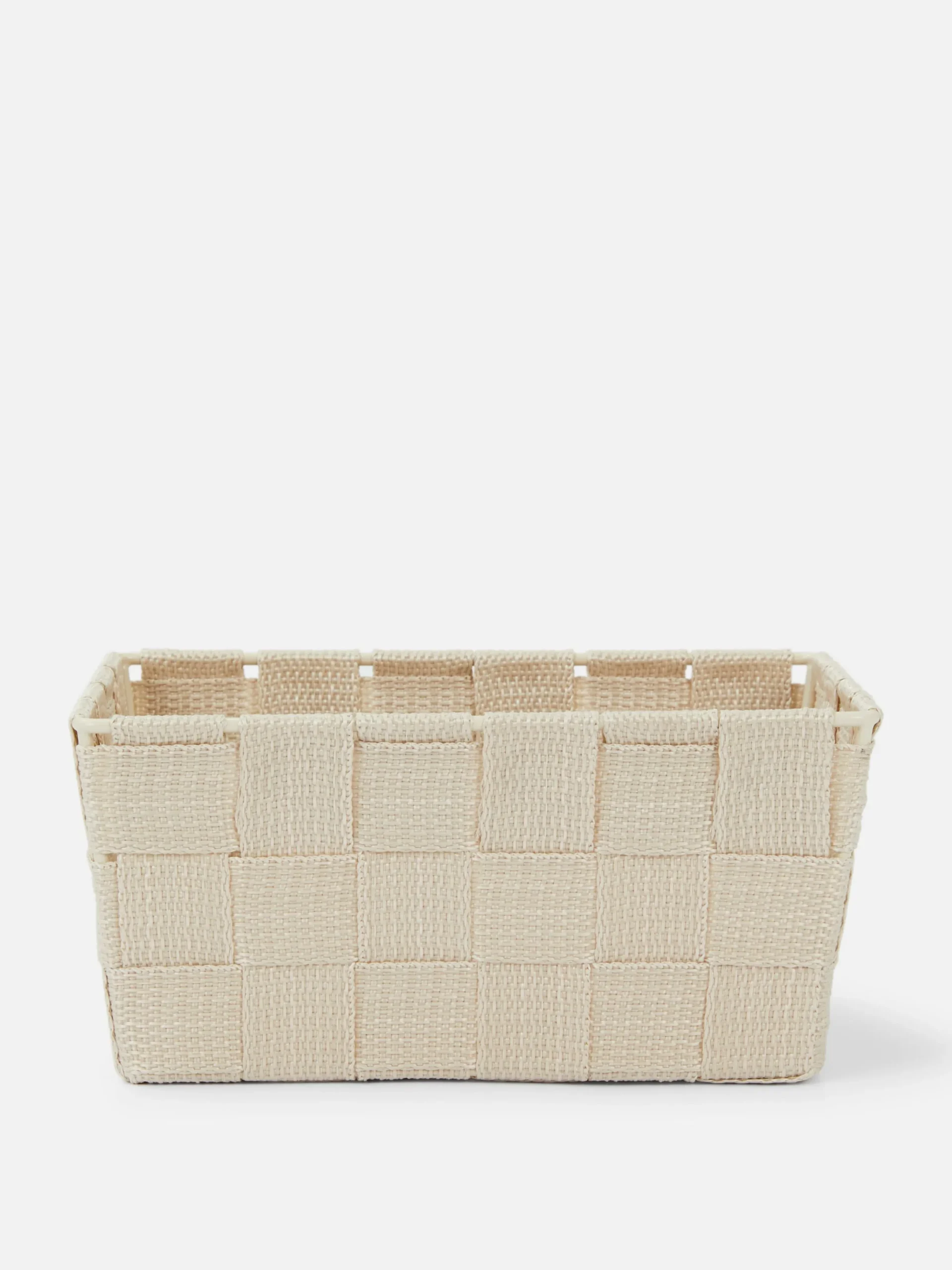 Boîtes Et Paniers|Primark Petit Panier Tressé Crème