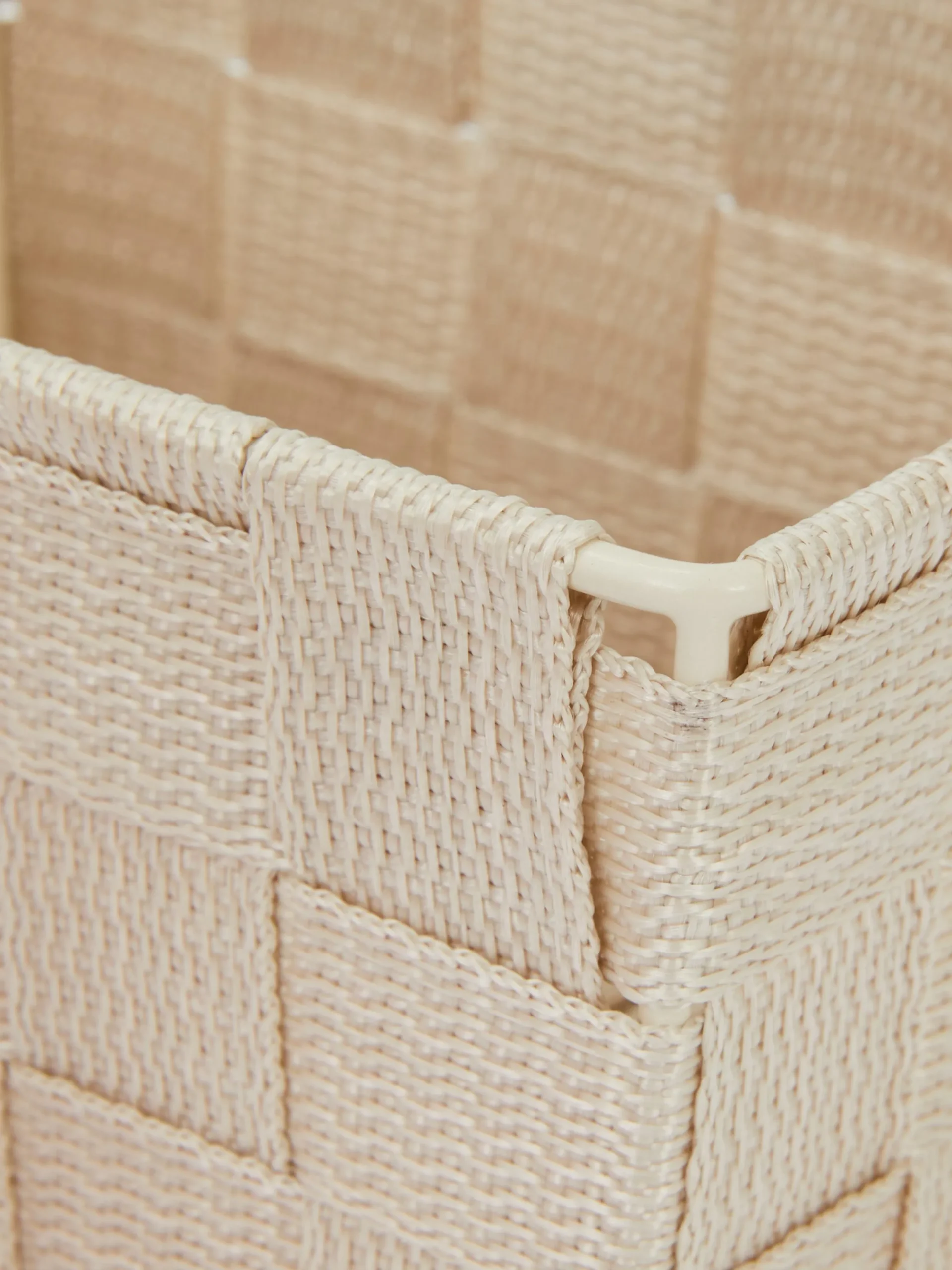 Boîtes Et Paniers|Primark Petit Panier Tressé Crème