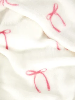 Couvertures Et Jetés De Lit|Primark Petite Couverture à Imprimé Nœud Rose