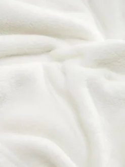 Couvertures Et Jetés De Lit|Primark Petite Couverture Duveteuse Ultra-douce Crème