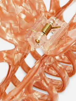 Accessoires Cheveux|Primark Pince à Cheveux Extra Large En Résine Naturel