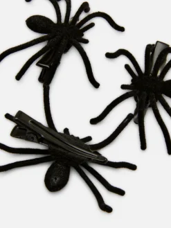 Accessoires Halloween|Tout Halloween|Primark Pinces à Cheveux En Araignée D'Halloween Noir