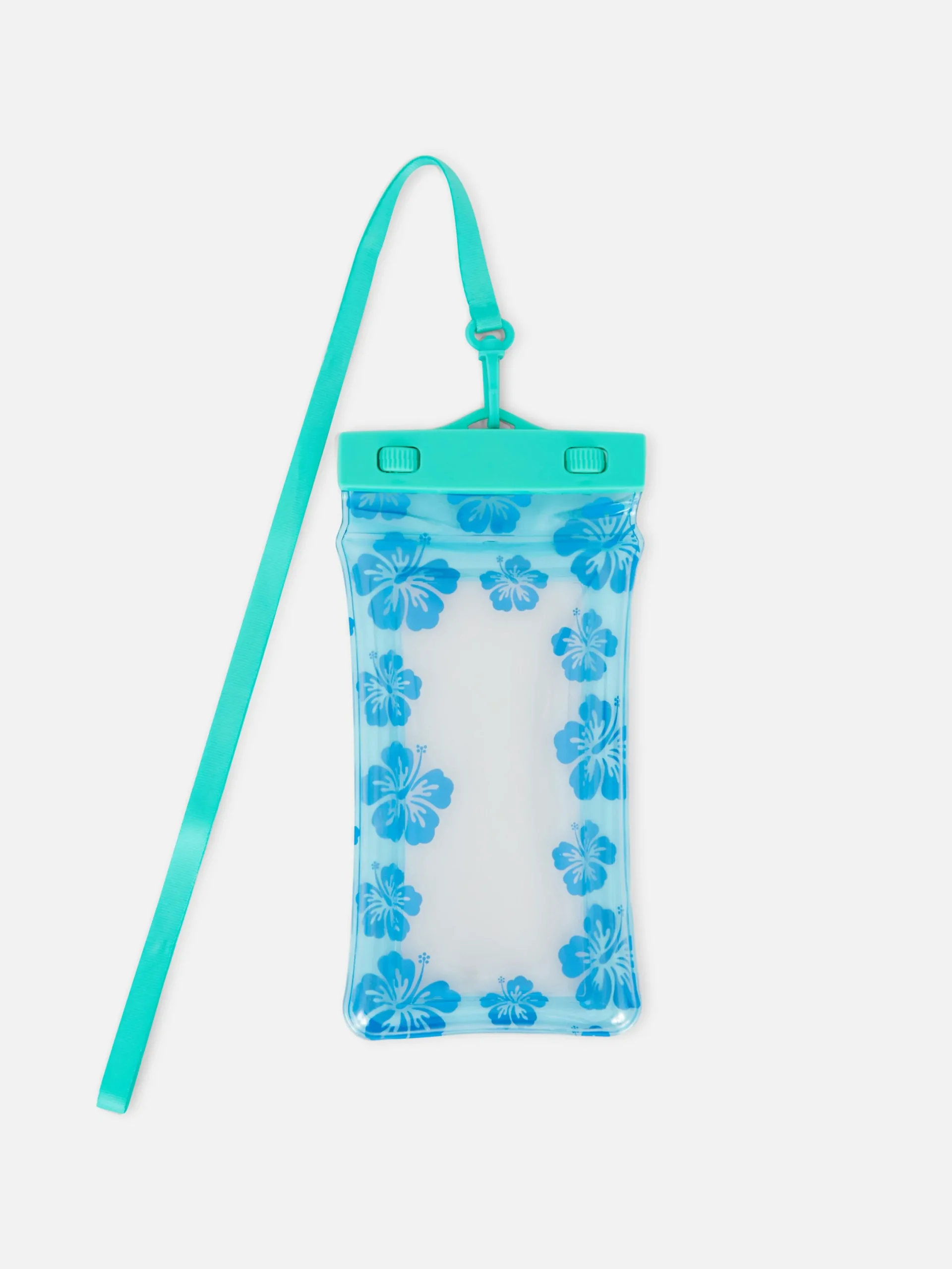 Coques De Téléphone|Primark Pochette Pour Téléphone Imperméable à Fleurs Bleu