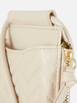 Sacs Et Porte-Monnaie|Primark Pochette Pour Téléphone Zippée Et Matelassée à Chevrons Écru