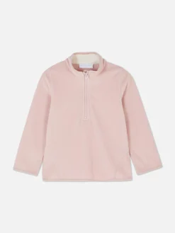 Sweats À Capuche Et Sweat-Shirts|Primark Polaire à Col Zippé Rose