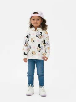 Sweats À Capuche Et Sweat-Shirts|Primark Polaire Semi-zippé Disney Minnie Mouse Et Ses Amis Écru