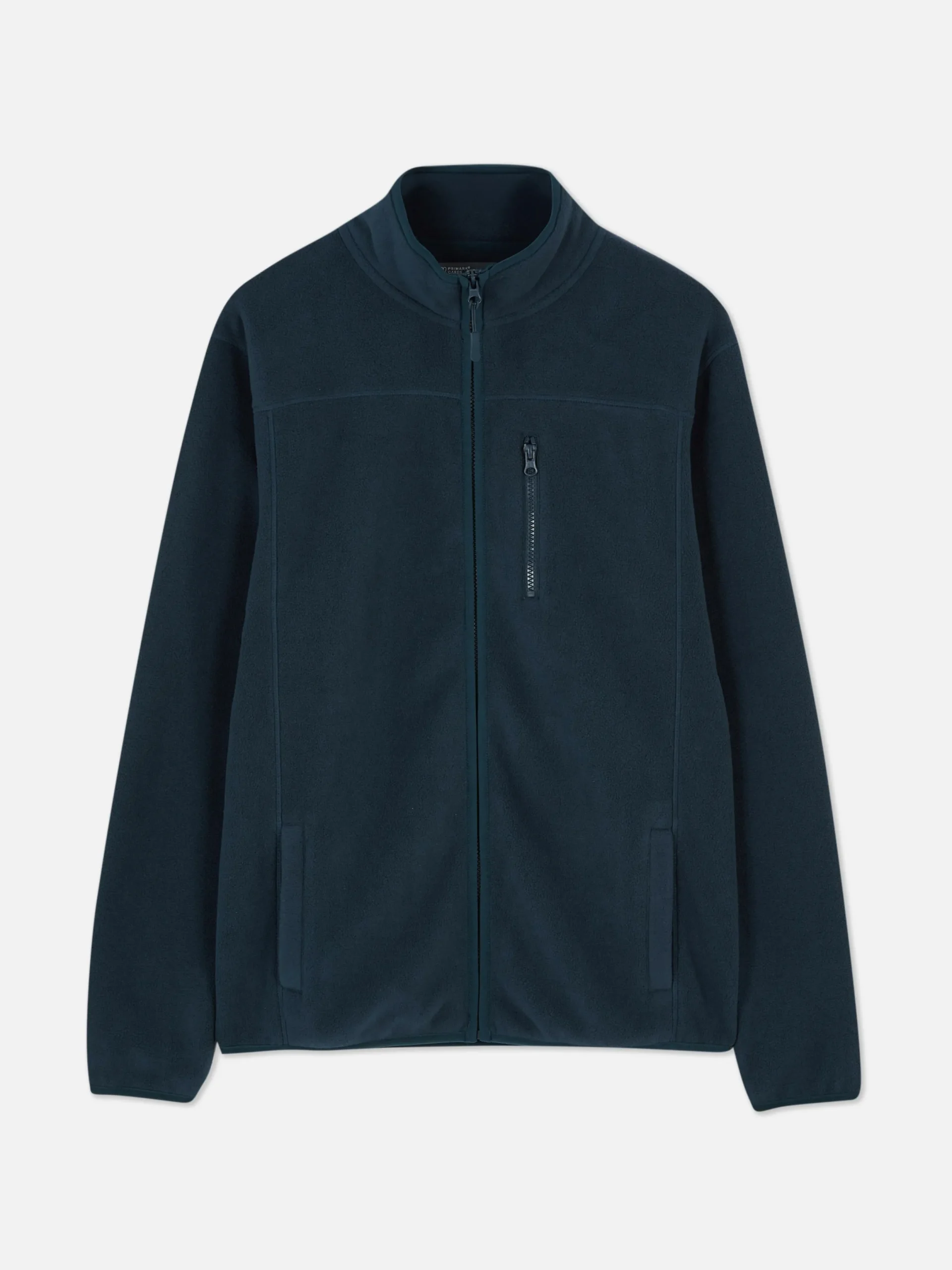 Manteaux Et Vestes|Primark Polaire Zippée à Col Cheminée Bleu marine