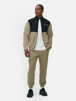 Vêtements De Sport|Manteaux Et Vestes|Primark Polaire Zippée Kappa X Vert olive