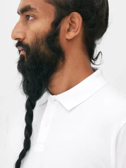 Hauts Et T-Shirts|Primark Polo à Manches Courtes Blanc