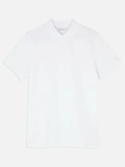 Hauts Et T-Shirts|Primark Polo à Manches Courtes Blanc